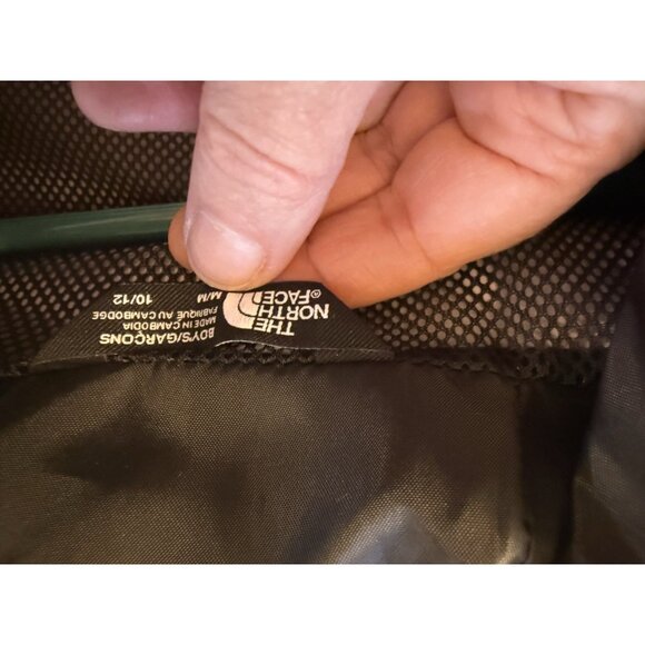 The North Face Boys 10-12 Blue/Dryvent Hooded Wind/waterproof Rain Jacket - Picture 5 of 16